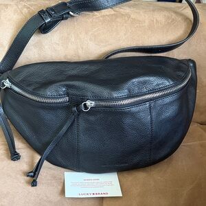 Lucky Brand Black Leather Handbag